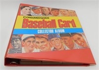 Notebook with 270 Baseball Cards - Topps Cards