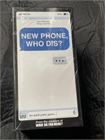 NEW PHONE WHO DIS CARD GAME 2PK
