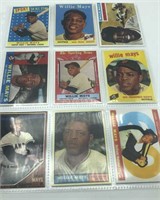 Willie Mays Baseball Cards Presumed to be