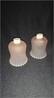 Pink Satin Ribbed Peg Votive Cup Candle