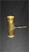 Brass w/Wooden handle Candle snuf