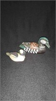 Two Duck Collector Figurines