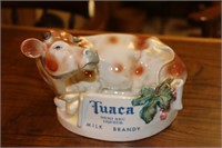 Vintage Tuaca Demi Sec Liqueur Milk Brandy Cow