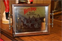 White Horse Blended Scotch Whiskey Wood Framed