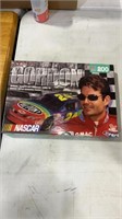 Jeff Gordon Nascar puzzle men in box.