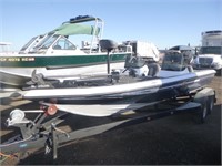 1997 Champion 19' Fishing Boat And Trailer