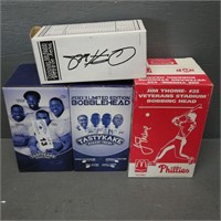 (4) Bobbleheads - Jim Thome - McNabb - Lewis