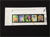 Canada, #2238a, Beneficial Insects, Souvenir Sheet