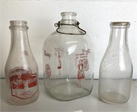 Vintage Borden One Gallon Bottle and More