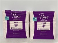 2 Poise fresh protection pads 39 packs