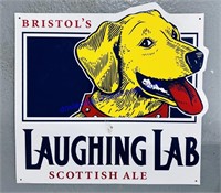 Laughing Lab Scottish Ale Sign 17x16 in