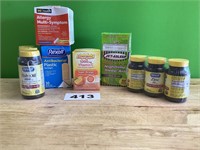 Misc HBA Fish Oil, Zinc, Bandages, Vitamin C, etc