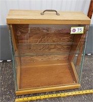 SMALL DISPLAY CASE W/ HANDLE