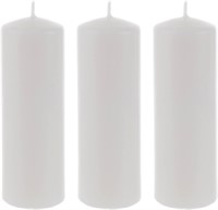 3 pcs Unscented White Round