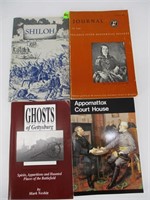 Lot (4) Civil War Books