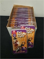 Group of pet safety lights
