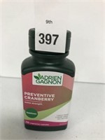 ADRIEN GAGNON 70 PREVENTIVE CRANBERRY CAPSULES