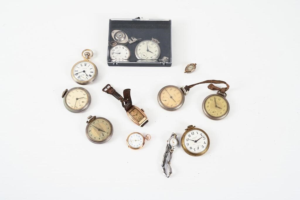 LOT OF ASSORTED POCKET WATCHES