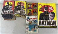 1988-89 Topps Batman Sealed Packs & Poster+