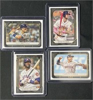 (4) 2021 Topps Gallery Houston Astros