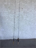 2 Spinning Rods & Reels