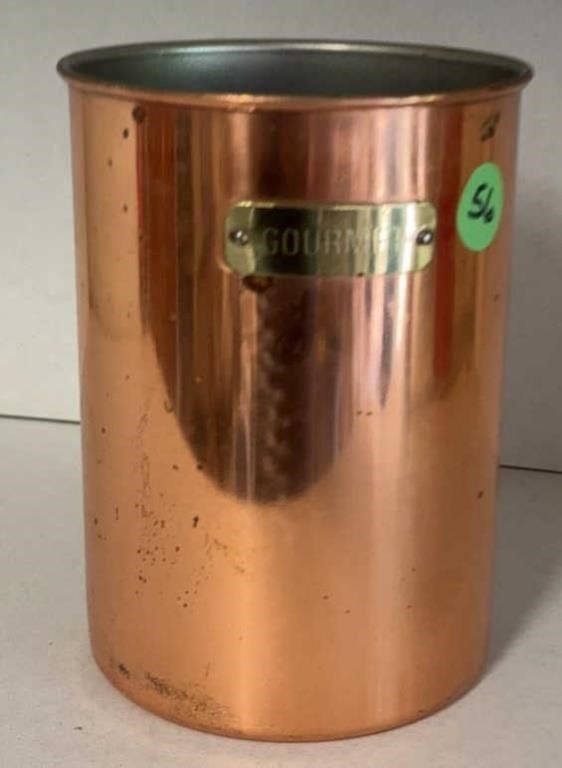 Copper Utensil Holder