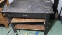 Wood Shop Desk/Work Bench-42x28x31"