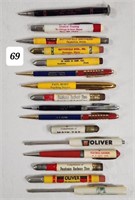 Pecatonica, IL Advertisement Bullet Pencils