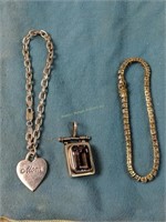 Sterling Silver Bracelets, Pendant