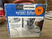Craftsman Rotary Planer