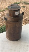 Copper Can with Lid