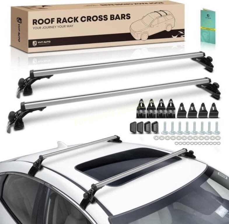 YHTAUTO 48' Universal Roof Rack Bars