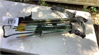 PSE Star Fire Crossbow with 5 arrows