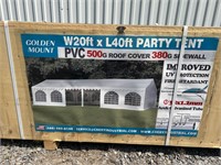 Golden Mount Party Tent