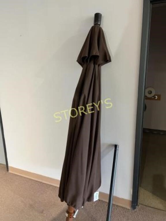 Sunbrella Brown Patio Umbrella - 9'