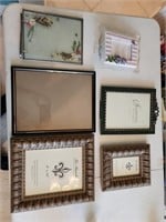 6 Decorative Picture Frames. Dining room
