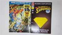 Pair of special Superman DC comic books including