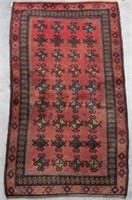 Hand Woven Anatolian Rug or Carpet, 3' 8" x 6' 7"