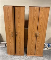 (2) Storage Cabinets