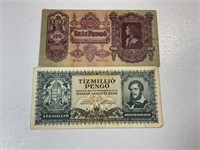 Currency from Hungary