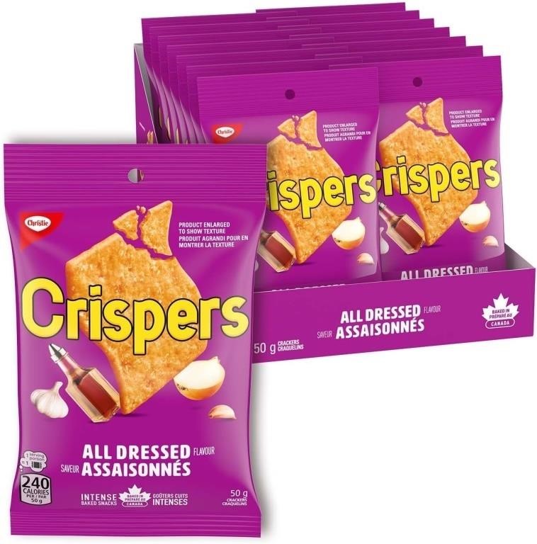 Crispers, All Dressed Flavour, Salty Snacks 50g