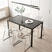 MECHYIN Kitchen Dining Table, Bar Table, Modern Sm