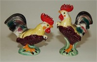 Vintage Colorful Rooster Hen Chickens