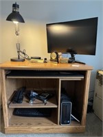 Desk and Contents