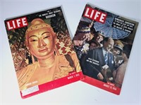 LIFE Mag. Adlai Stevenson + Buddihsm '55 and '56