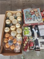 Christmas- Ornaments, Plates, Fake Snow, Decor