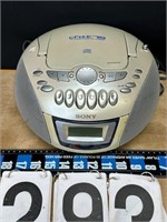 Sony CD/Cassette player/AM/FM radio