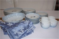 B & G Set of Dinner Service 34 pcs