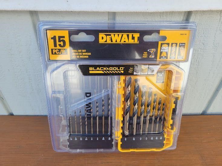 DEWALT 15-Piece Drill Bit Set