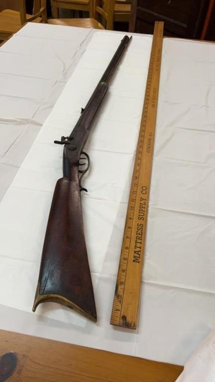 Antique Black Powder Rifle Live And Online Auctions On